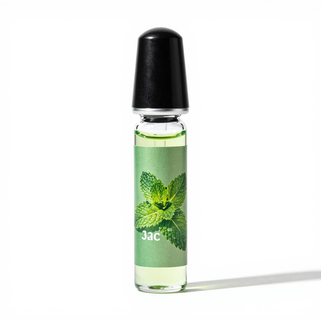 Peppermint Revitalizing Roller for Aromatherapy and Natural Wellness