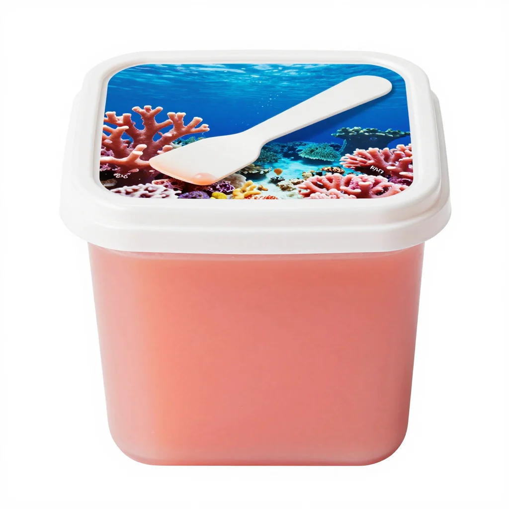 Coral Crush Foot Mask with Tropical Coral Extract and Sea Salt for Revitalizing Tired Feet